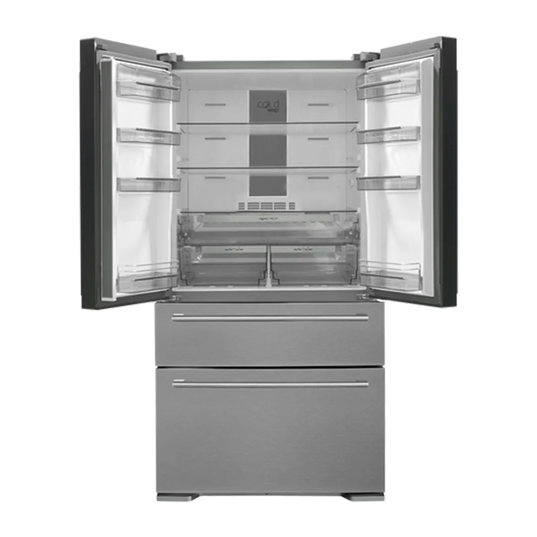 Réfrigérateur Enduro FD911P90X Side by side 4 Portes Inox 2 Rangement Nofrost 750L